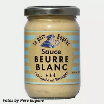 Weiße Buttersauce -Sosse - Fisch - Fischsosse - Bretagne - franzoesische Spezialitaet - franzoesische Feinkost - Salatsosse